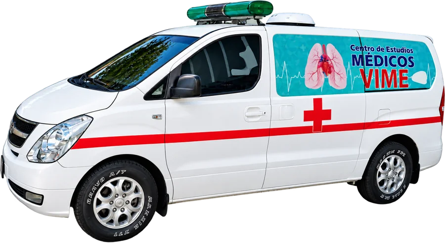 Ambulancia de Centro de Estudios Médicos VIME